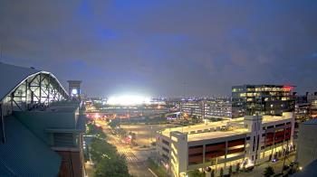 Weather camera view of Minute Maid Park.