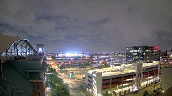 Weather camera view of Minute Maid Park.
