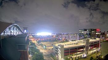 Weather camera view of Minute Maid Park.