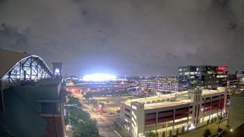 Weather camera view of Minute Maid Park.