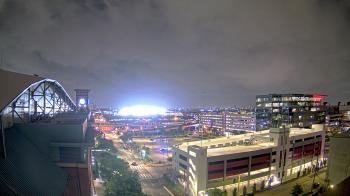 Weather camera view of Minute Maid Park.