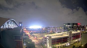 Weather camera view of Minute Maid Park.