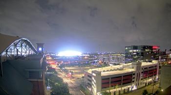 Weather camera view of Minute Maid Park.