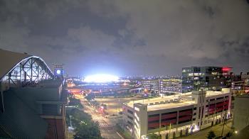 Weather camera view of Minute Maid Park.