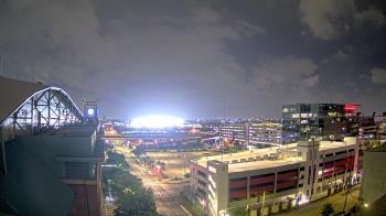 Weather camera view of Minute Maid Park.