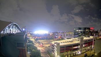 Weather camera view of Minute Maid Park.
