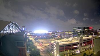 Weather camera view of Minute Maid Park.