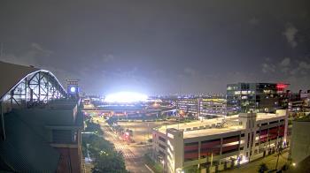 Weather camera view of Minute Maid Park.