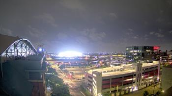 Weather camera view of Minute Maid Park.