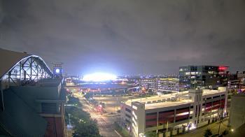 Weather camera view of Minute Maid Park.