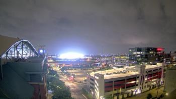 Weather camera view of Minute Maid Park.