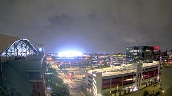 Weather camera view of Minute Maid Park.