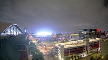 Weather camera view of Minute Maid Park.