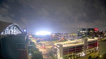 Weather camera view of Minute Maid Park.