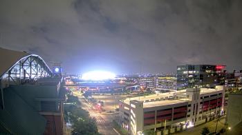 Weather camera view of Minute Maid Park.