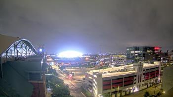 Weather camera view of Minute Maid Park.