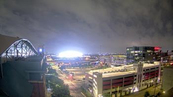 Weather camera view of Minute Maid Park.