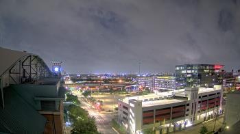 Weather camera view of Minute Maid Park.