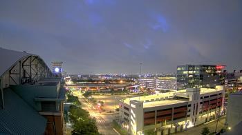 Weather camera view of Minute Maid Park.
