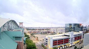 Weather camera view of Minute Maid Park.