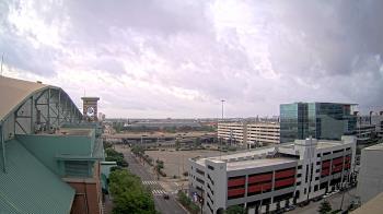 Weather camera view of Minute Maid Park.
