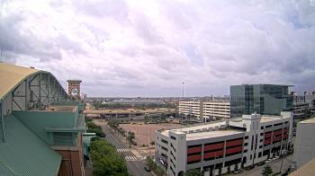 Weather camera view of Minute Maid Park.