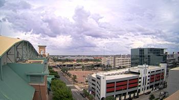 Weather camera view of Minute Maid Park.
