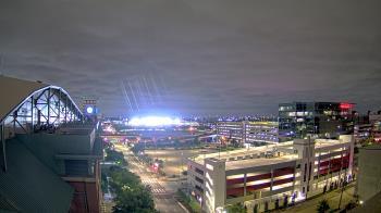 Weather camera view of Minute Maid Park.