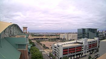 Weather camera view of Minute Maid Park.