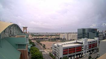 Weather camera view of Minute Maid Park.