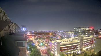 Weather camera view of Minute Maid Park.