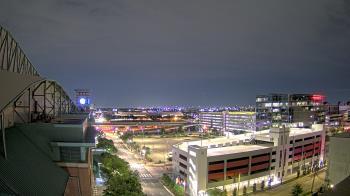 Weather camera view of Minute Maid Park.