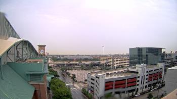 Weather camera view of Minute Maid Park.