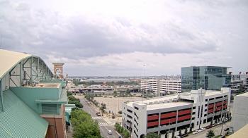 Weather camera view of Minute Maid Park.