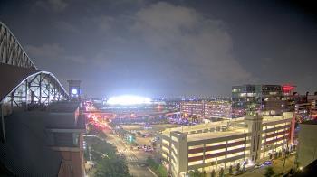 Weather camera view of Minute Maid Park.