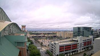 Weather camera view of Minute Maid Park.