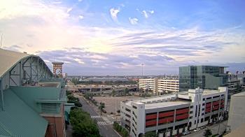 Weather camera view of Minute Maid Park.