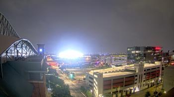 Weather camera view of Minute Maid Park.