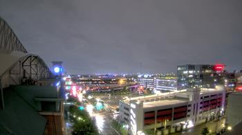 Weather camera view of Minute Maid Park.