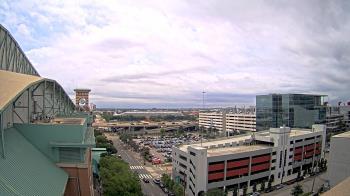 Weather camera view of Minute Maid Park.