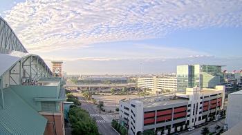 Weather camera view of Minute Maid Park.