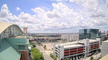 Weather camera view of Minute Maid Park.