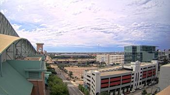 Weather camera view of Minute Maid Park.