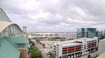 Weather camera view of Minute Maid Park.