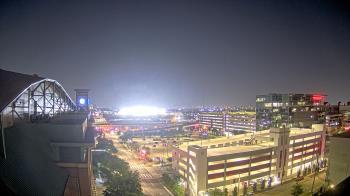 Weather camera view of Minute Maid Park.