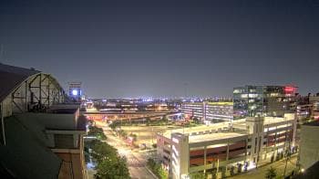 Weather camera view of Minute Maid Park.