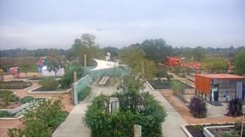 Weather camera view of Houston Botanic Garden.
