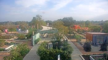 Weather camera view of Houston Botanic Garden.
