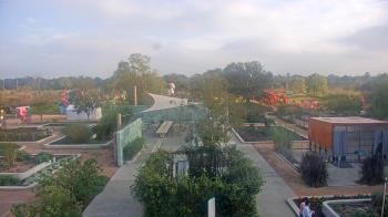 Weather camera view of Houston Botanic Garden.