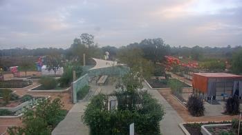 Weather camera view of Houston Botanic Garden.